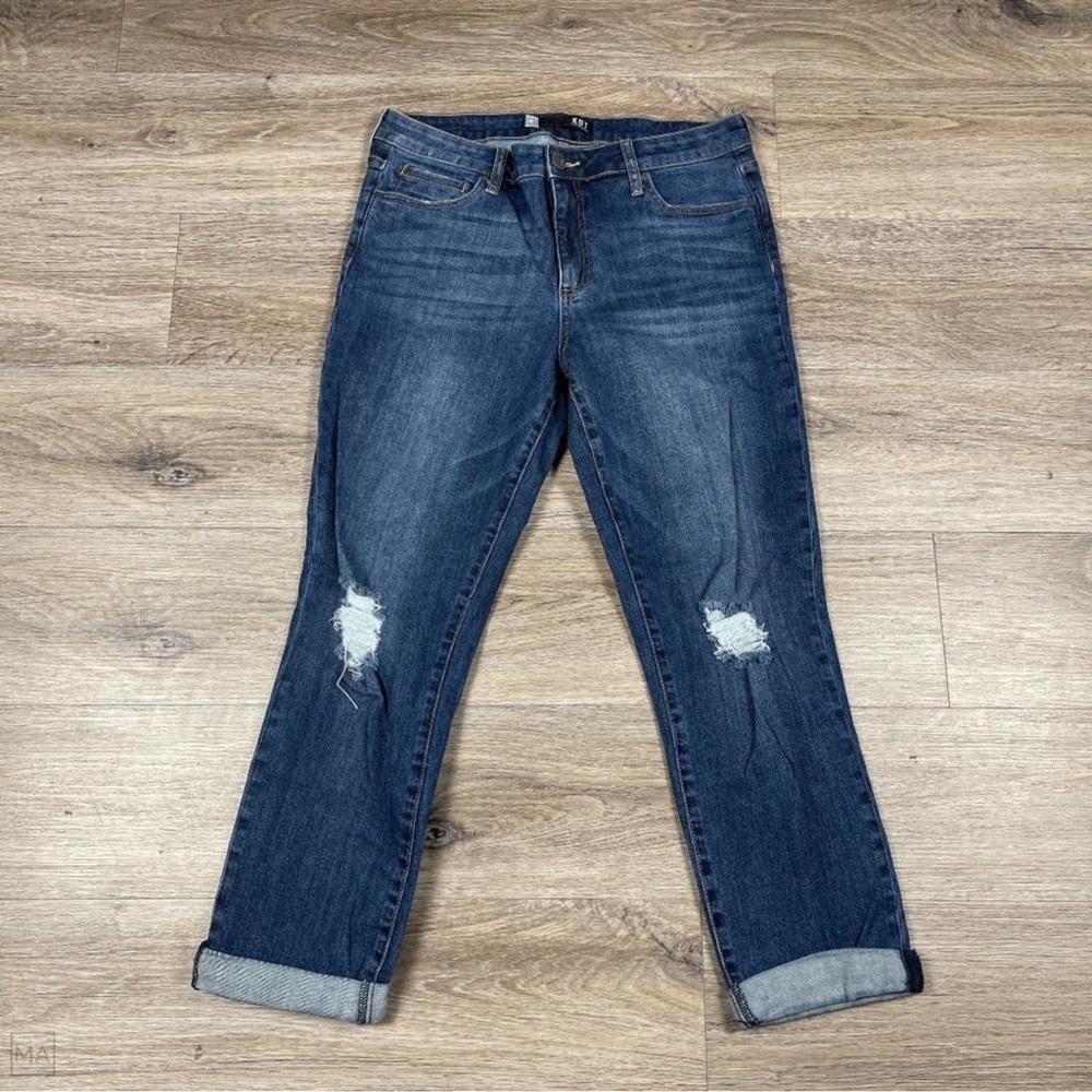 Kut from the Kloth Women’s Catherine High Rise Boyfriend Jeans, Sz 10